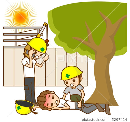 Heat stroke disease heat stroke sunstroke 5297414