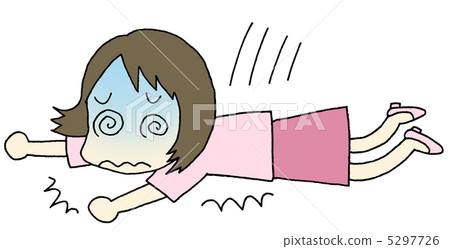 A woman fell of anemia 5297726