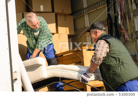 Two mover load van with furniture boxes Two mover load van with furniture boxes 5300300