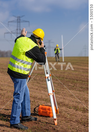 Geodesist measure land speak transmitter 5300550