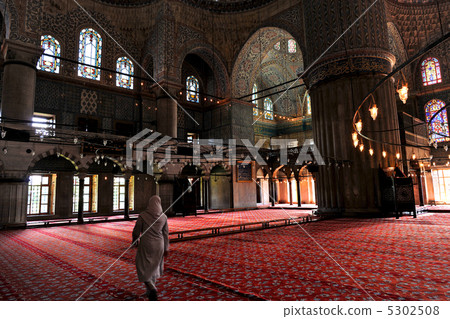 藍色清真寺的崇拜空間 5302508