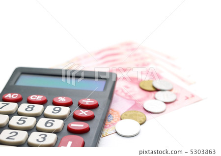 計算器黑人民幣 5303863