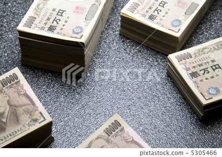 A bundle of bills A bundle of bills 5305466