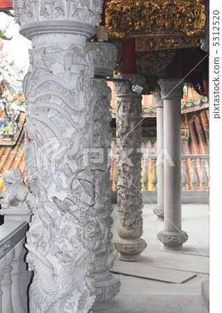 Sculpture stone pillar 5312520