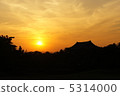 Todaiji Namdaemun and sunset 5314000