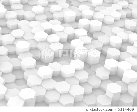 Hexagonal cubes background 5314409