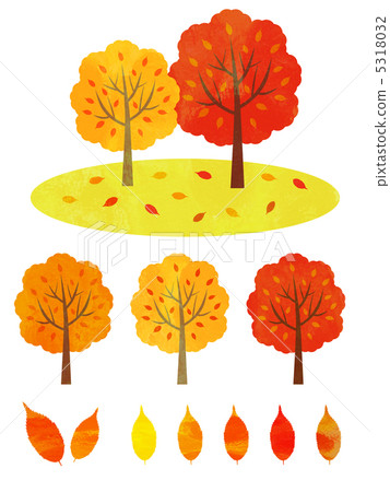 Cherry blossoms of autumn leaves Cherry blossoms of autumn leaves 5318032