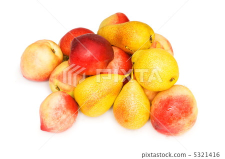 Various frutis isolated on the white background Various frutis isolated on the white background 5321416