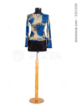 Colourful shirt isolated on the white background 5321430