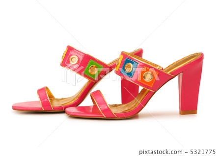 Woman shoes isolated on the white background 5321775