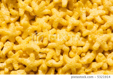 Close up of italian pasta - star shaped Close up of italian pasta - star shaped 5321914