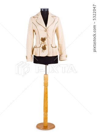 Stylish jacket isolated on the white background Stylish jacket isolated on the white background 5322047