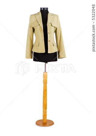 Stylish jacket isolated on the white background Stylish jacket isolated on the white background 5322048