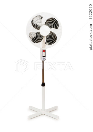 Electric fan isolated on the white background Electric fan isolated on the white background 5322050