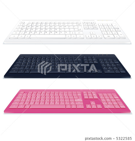 Set of Vector Keyboards Set of Vector Keyboards 5322585
