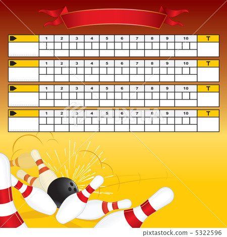 Bowling scoreboard 5322596