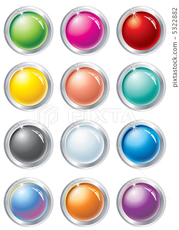 multicolored vector buttons multicolored vector buttons 5322882