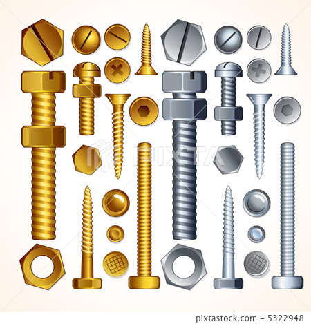 Screws, Bolts and Rivets Screws, Bolts and Rivets 5322948