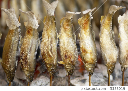 Salt-grilled salmon 5328019