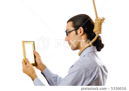 Man with noose around his neck 5330010