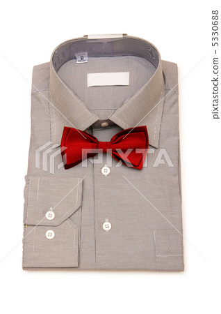 Shirt and tie isolated on the white background Shirt and tie isolated on the white background 5330688