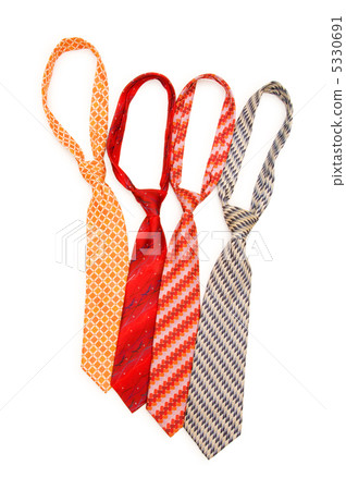 Neck tie isolated on the white background Neck tie isolated on the white background 5330691