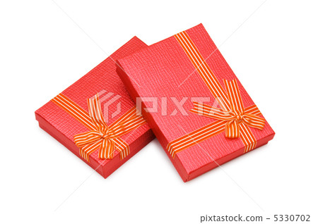 Gift boxes isolated on the white background Gift boxes isolated on the white background 5330702