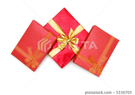 Gift boxes isolated on the white background 5330705