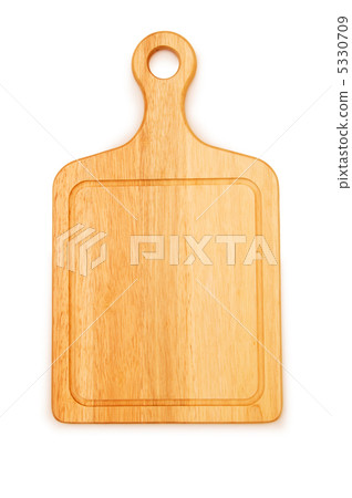 Cutting board isolated on the white background Cutting board isolated on the white background 5330709
