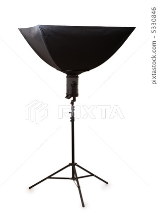 Studio strobe isolated on the white background Studio strobe isolated on the white background 5330846