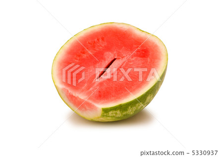 Water melon isolated on the white background Water melon isolated on the white background 5330937