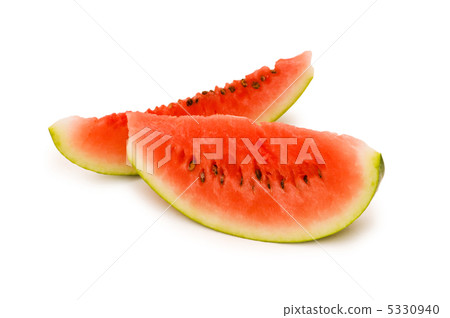 Water melon isolated on the white background Water melon isolated on the white background 5330940