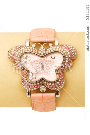 Hand watch isolated on the white background 5331192