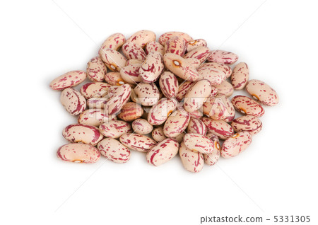 Bunch of beans isolated on the white background Bunch of beans isolated on the white background 5331305