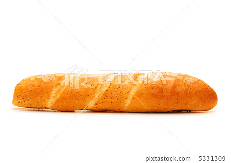 Fresh bread isolated on the white background Fresh bread isolated on the white background 5331309