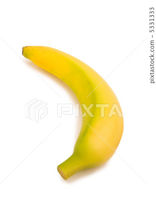 Yellow banana isolated on the white background Yellow banana isolated on the white background 5331333