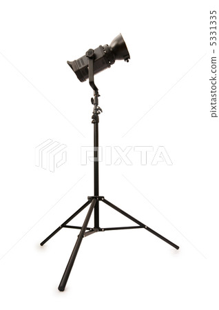 Studio strobe isolated on the white background Studio strobe isolated on the white background 5331335