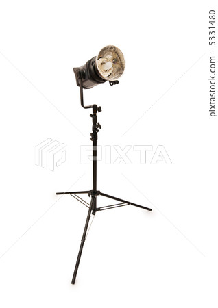 Studio strobe isolated on the white background Studio strobe isolated on the white background 5331480