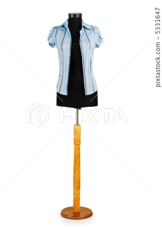 Striped shirt isolated on the white background Striped shirt isolated on the white background 5331647