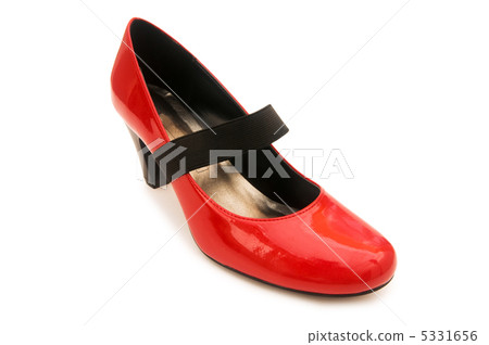 Woman shoes isolated on the white background Woman shoes isolated on the white background 5331656