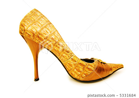 Woman shoes isolated on the white background Woman shoes isolated on the white background 5331684