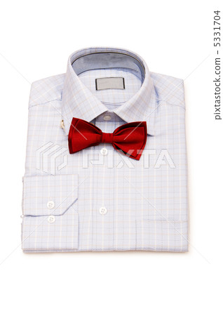 Shirt and tie isolated on the white background Shirt and tie isolated on the white background 5331704