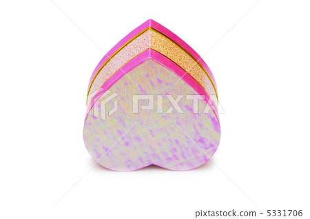 Gift box isolated on the white background Gift box isolated on the white background 5331706