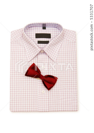 Shirt and tie isolated on the white background Shirt and tie isolated on the white background 5331707