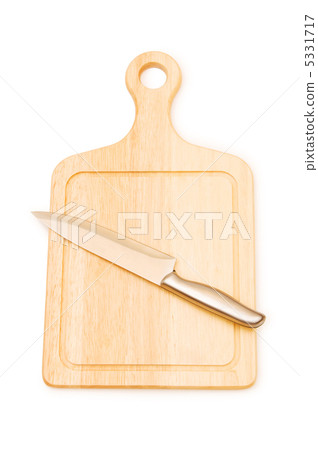 Cutting board isolated on the white background Cutting board isolated on the white background 5331717