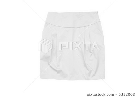 Woman skirt isolated on the white background Woman skirt isolated on the white background 5332008