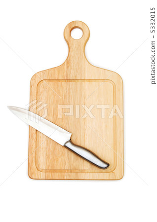 Cutting board isolated on the white background Cutting board isolated on the white background 5332015