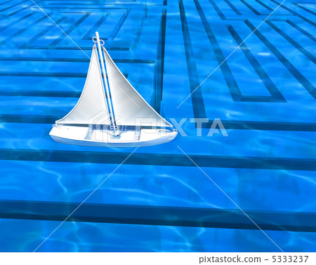 Survey vessel to explore the ocean floor resources 5333237