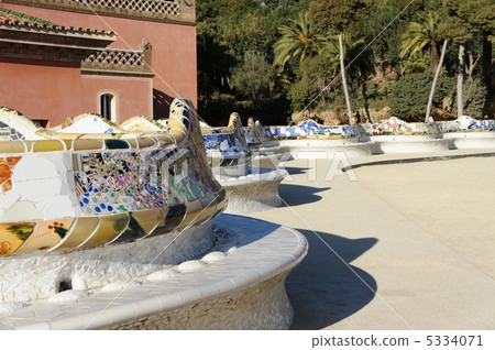 Spain Barcelona Guell Park 5334071