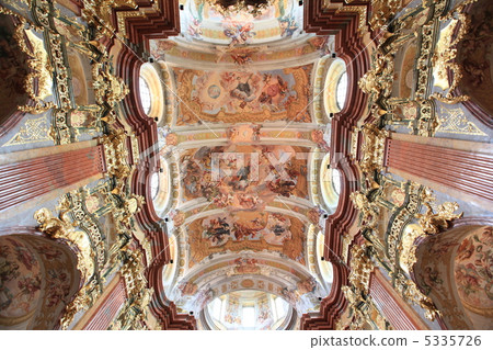 Inside the Merk monastery Inside the Merk monastery 5335726